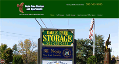 Desktop Screenshot of eagletreestorage.com