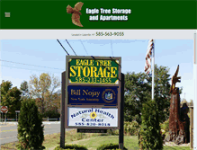 Tablet Screenshot of eagletreestorage.com